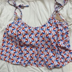 Kourtni Jeane  XL Parrots swing top